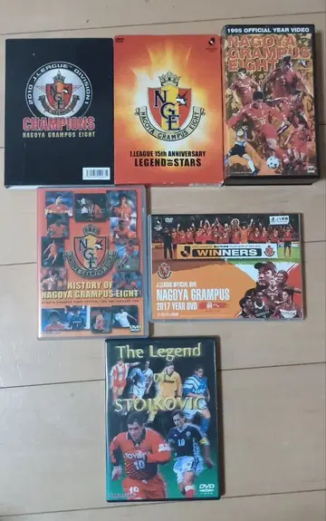 나고야 그램퍼스에이트 DVD 5장 vhs 1장 세트
