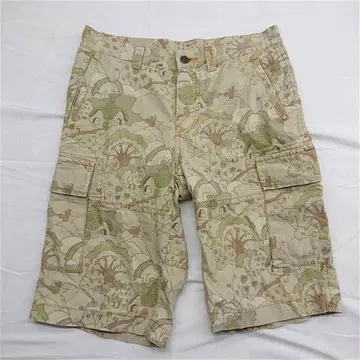 츠모리치사토 올 패턴 카고 숏팬츠 베이지 계열 남성용