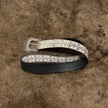 웨스턴 벨트 가죽 스터드 y2k 그런지 조각 빈티지