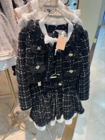 lizlisa 리즈리사 트위드 자켓 셋업