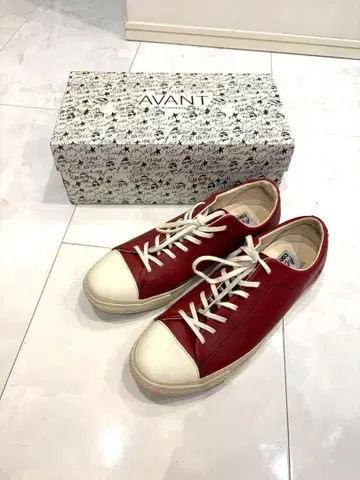 CONVERSE ALL STAR 레드 아반 100주년 기념 가죽