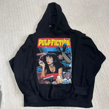 펄프 픽션 프린트 후디