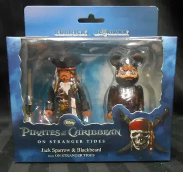 MEDICOMTOY KUBRICK/캐리비안의 해적 잭&블랙비어드 100%