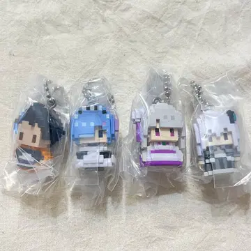 리제로 도트 피규어 참 스바루 에밀리아 에키드나 렘