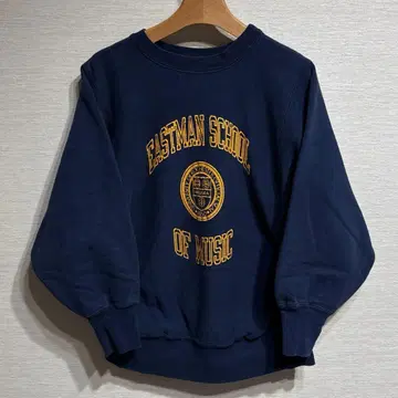 80s usa제 챔피온 리버스 위브 트리코 태그 네이비