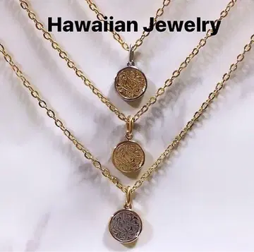 하와이안 주얼리 남성용 목걸이 메달 코인 남자 여자 여성용