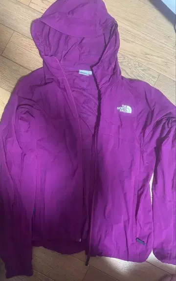 THE NORTH FACE 퍼플 컴팩트 자켓
