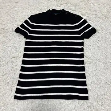 Ralph POLO 랄프 로렌 보더 반팔 코튼 니트