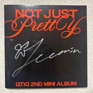 izna Not Just Pretty 사인 앨범 지민