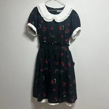 Ank Rouge 체리 체리 원피스 지뢰계 양산형