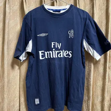 04-05 UMBRO 첼시 축구 t셔츠