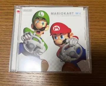 마리오 카트 wii 사운드 트랙 클럽 닌텐도 플라티나 특전 CD