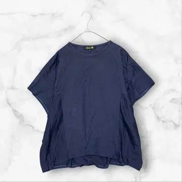 드로어 Drawer 반팔 티셔츠 네이비 1 사이즈 코튼