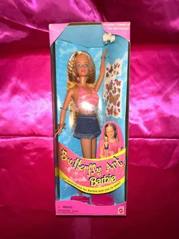 [초레어] 80s Butterfly Art Barbie 인형 본체