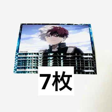 나의 히어로 아카데미아 캐릭터껌 컬렉션 스티커 토도로키 쇼토