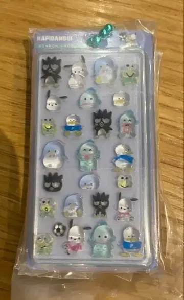 산리오 본봉 드롭 씰 미니어처 참 가챠 하피단부이