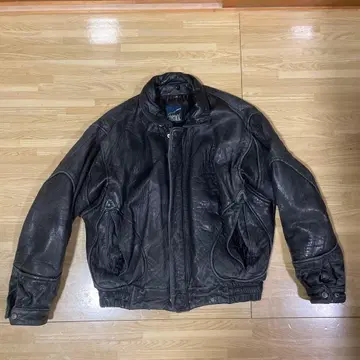 ROBERT COMSTOCK 가죽 자켓 블랙