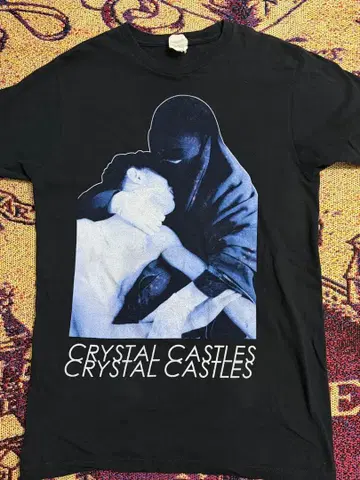 [ 초레어 ] 00s CRYSTAL CASTLES 밴드T 셔츠 블랙