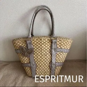 에스프리 뮬 바스켓백 그레이지