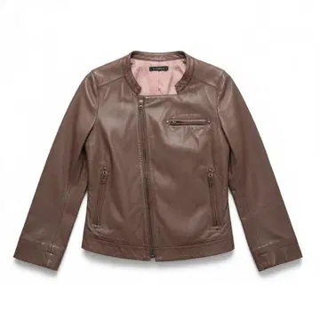 천연 가죽 이탈리아 램스킨 가죽 라이더 자켓 Sweet&Sheep