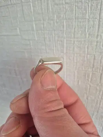 빈티지 시그넷 반지 Silver925 인장 반지