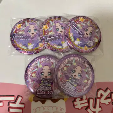 명탐정 프리큐어 후루타 BIG 캔뱃지 큐어 앤서 5개 세트