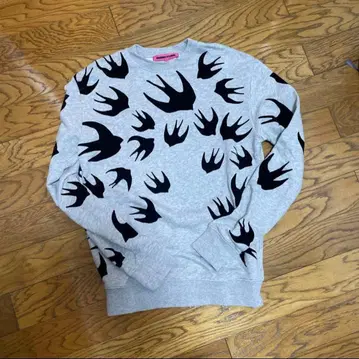 AlexanderMcQueen MCQ 그레이 새 실루엣 맨투맨