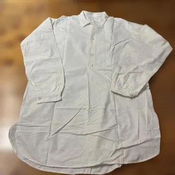 빈티지 밀리터리 긴팔 셔츠