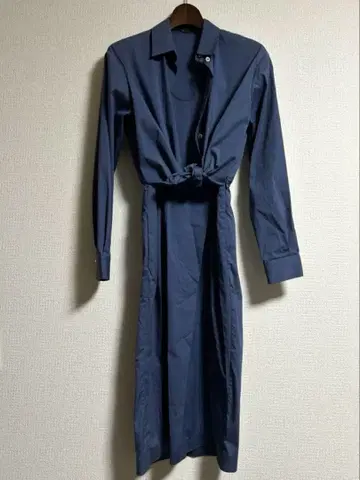 ALBINO TEODORO 알비노 테오도로 레이어드 셔츠 원피스