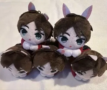 진격의 거인 누이쿠지 봉제 인형 하구캬라 마스코트 엘렌 예거