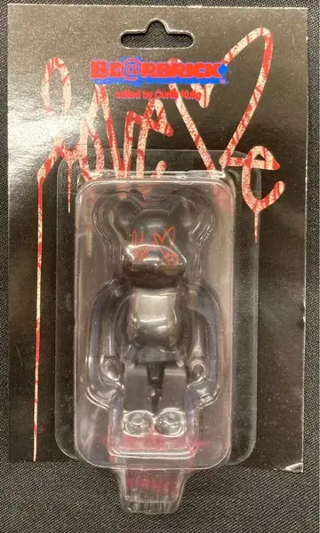 메디콤토이 베어브릭 100% 안다 (블랙)/베어브릭