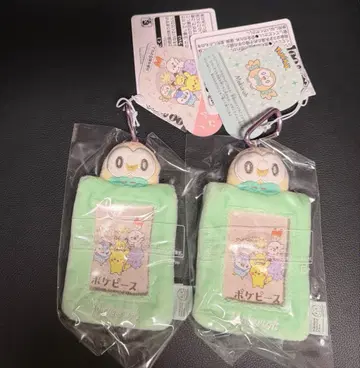 포켓몬스터 피스 봉제 인형 카드 케이스 무쿠로 2개 세트