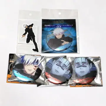 주술회전 고죠 사토루 명장면 캔뱃지 점프샵 명장면 캔뱃지 쵸소우