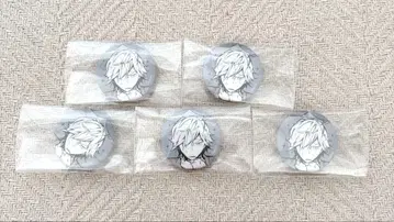 문호 스트레이독스 문스토 미니 캔뱃지 중국 후쿠자와 유키치 5개