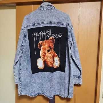 TRAVASTOKYO 데님 셔츠 KRY REFLEM 지뢰