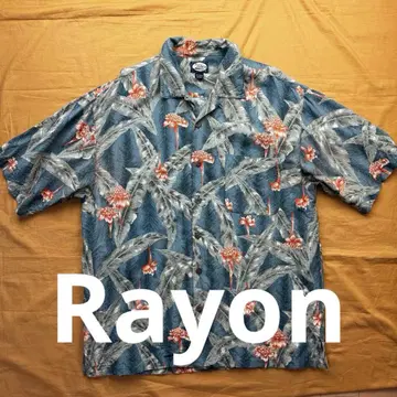 반팔 오픈 카라 레이온 셔츠 Tommy Bahama 알로하 셔츠