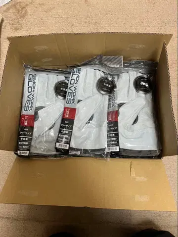 SIMON WORK 소가죽 장갑 프리 사이즈 30켤레