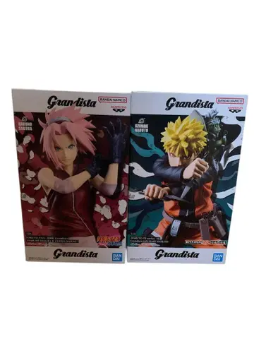 Grandista 사쿠라 나루토 피규어 2체 세트