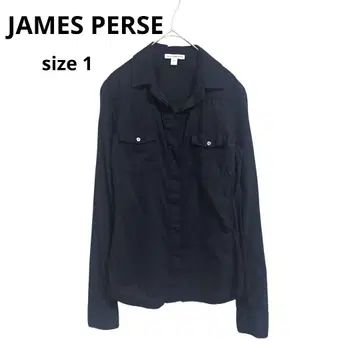 [ JAMES PERSE ] 긴팔 셔츠 블랙 투모로우랜드
