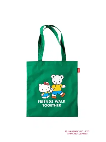 familiar Hello Kitty 콜라보 토트백