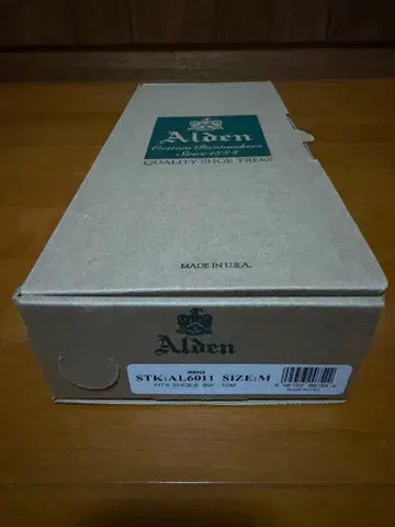 [ 새상품급 ] ALDEN 슈트리 M 슈키퍼 알든 시더