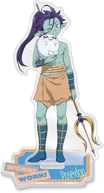 마왕성에서 와~쿠! 와~쿠! 포세이돈 아크릴 스탠드 피규어