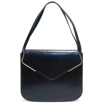 Rodo 로도 WAKO 와코 핸드백 숄더 가능 가죽 네이비 이탈리아제