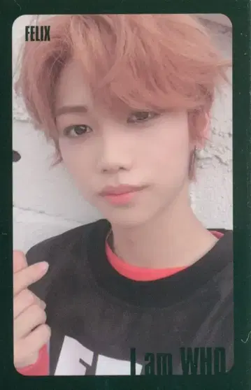 StrayKids FELIX I am WHO? 검은색 테두리
