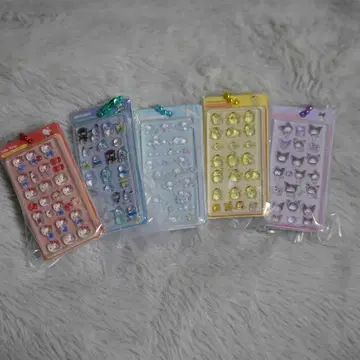 모자 꽁지 드롭 씰 가챠가챠 컴플리트 세트 산리오