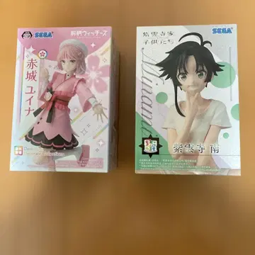SEGA 피규어 아카기 유이나 시세츠지 아메 세트