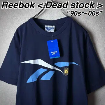 90s 00s 레어 리복 데드스탁 아르헨티나 국기 티셔츠