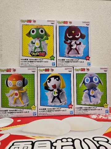 개구리 중사 케로로 케로로 소대 피규어 5종 세트