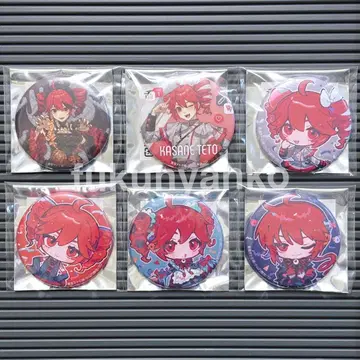 카사네테토 트레이딩 캔뱃지 컴플리트 SV POP UP SHOP