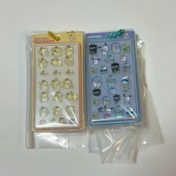 산리오 본봉 드롭 씰 미니어처 참 하피단 폼폼푸딩